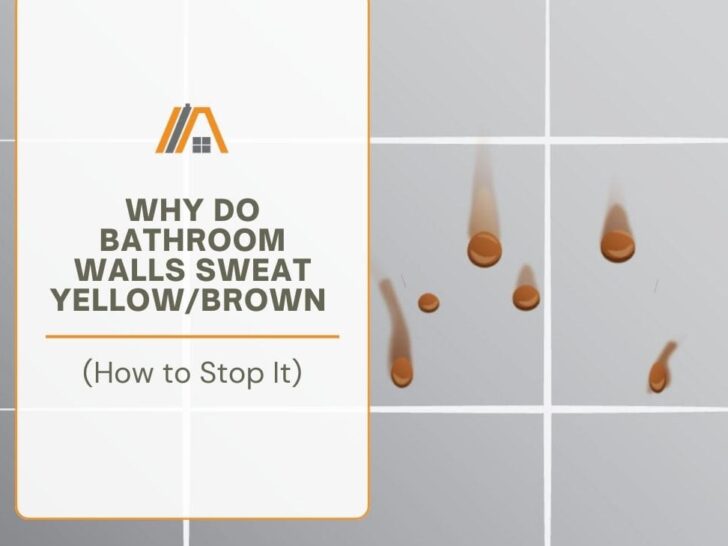 Why Do Bathroom Walls Sweat Yellow_Brown (How to Stop It)