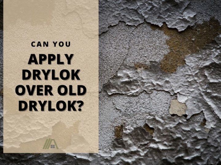 Cement wall with cracked waterproofing material; Can You Apply Drylok Over Old Drylok