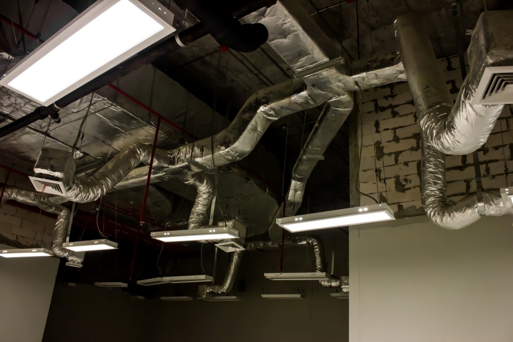 Sealed HVAC ducts