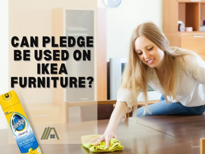 can pledge be used on ikea furniture?