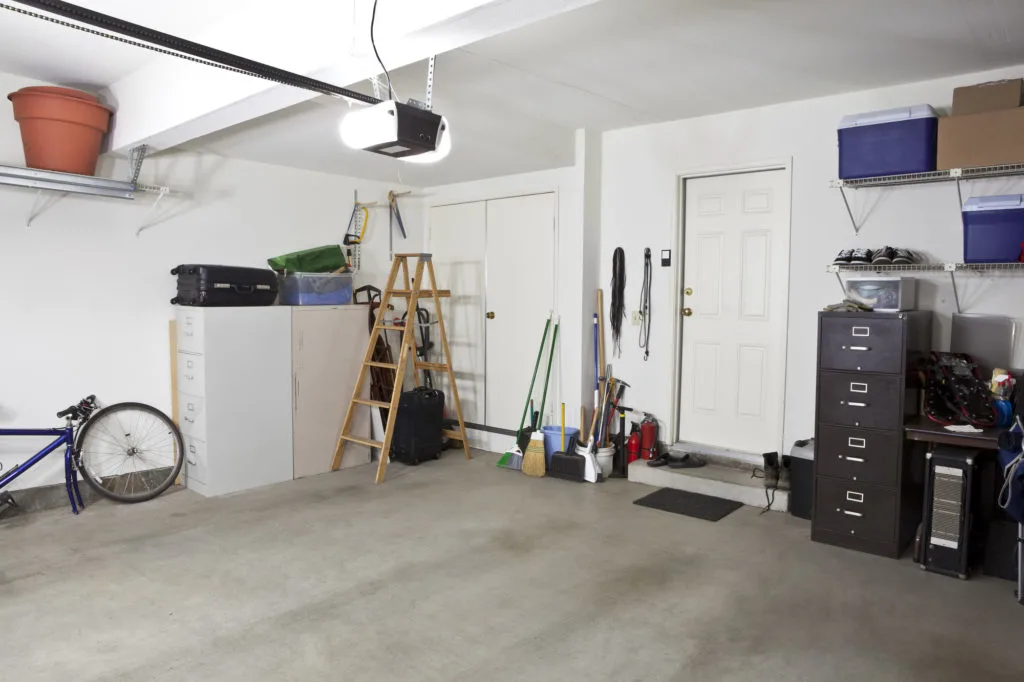 Clean Attached Garage