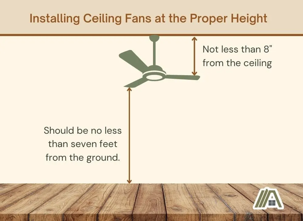Installing Ceiling Fans at the Proper Height