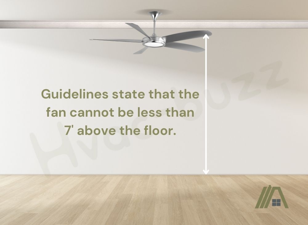 Ceiling-fan-clearance-guidelines