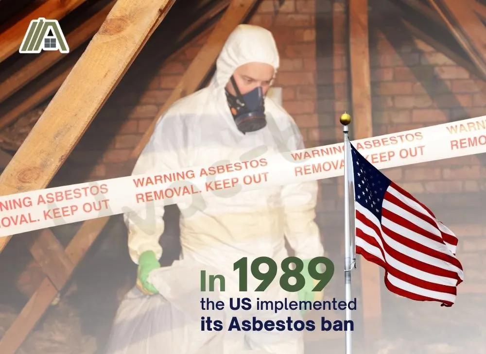 US implemented the asbestos ban on 1989