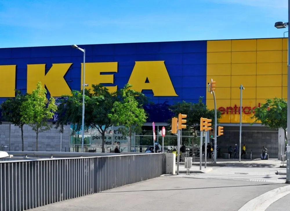 An-entrance-of-an-IKEA-Store