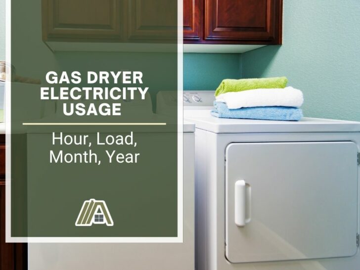 Gas Dryer Electricity Usage (Hour, Load, Month, Year)