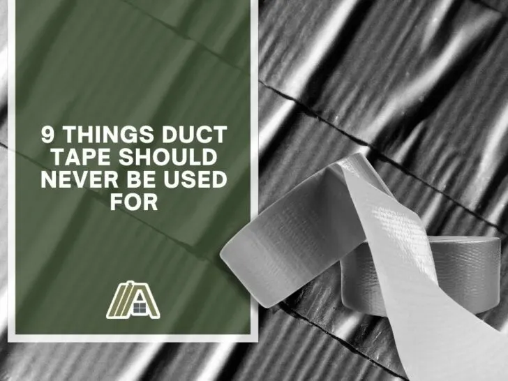 9 Things Duct Tape Should Never Be Used For