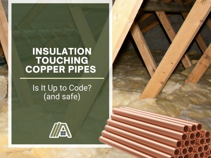 Insulation Touching Copper Pipes _ Is It Up to Code_ (and safe), insulation in an attic and copper pipes