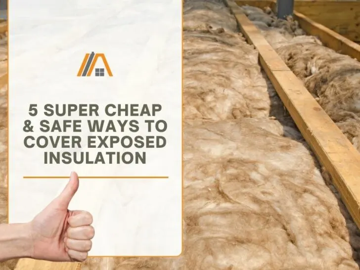 2073-5 Super Cheap & Safe Ways to Cover Exposed Insulation