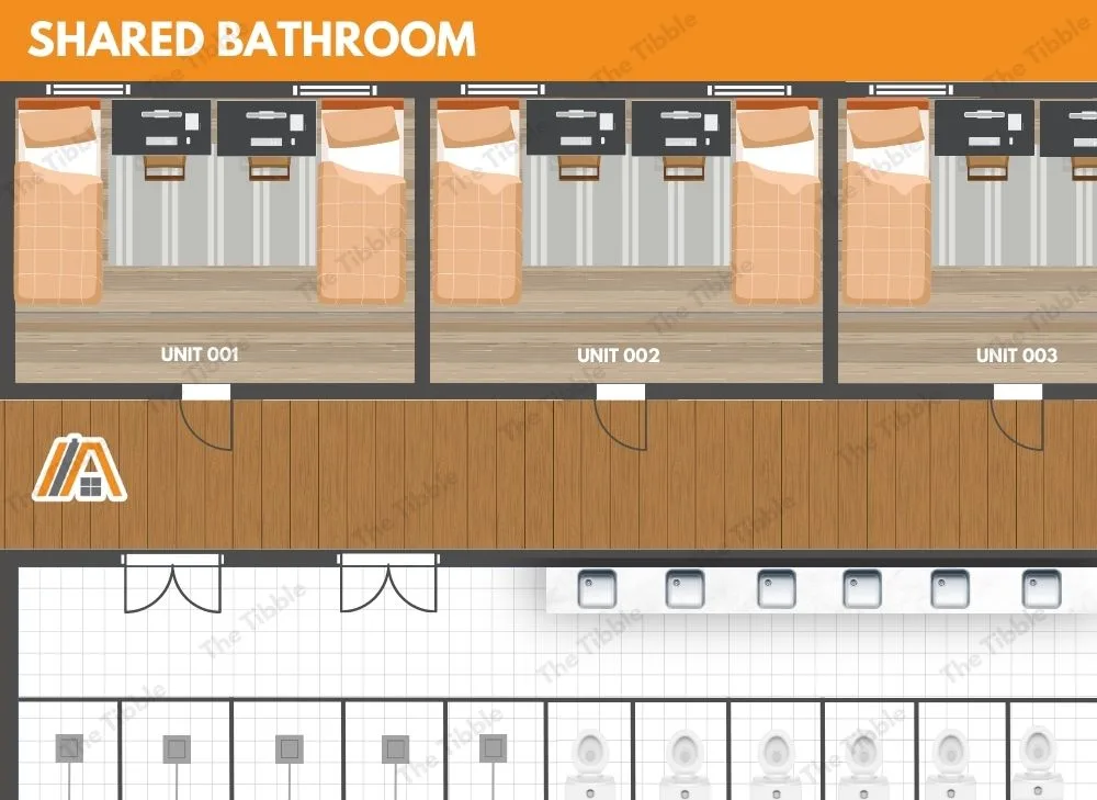 Multiple units and shared bathroom dormitory with multiple fixtures illustration.jpg