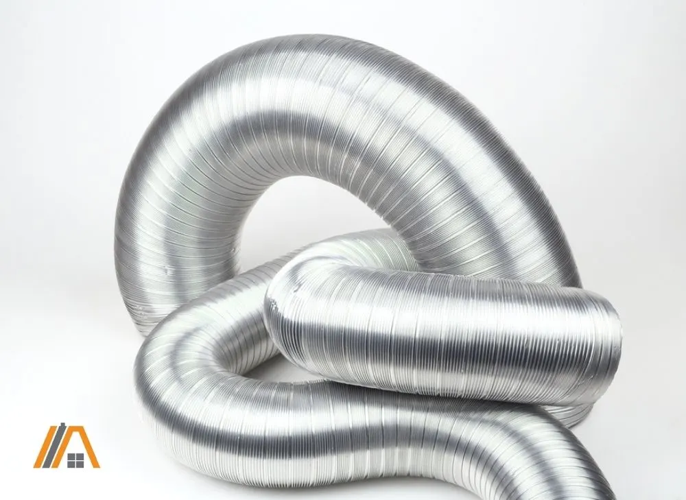 Twisted aluminum duct