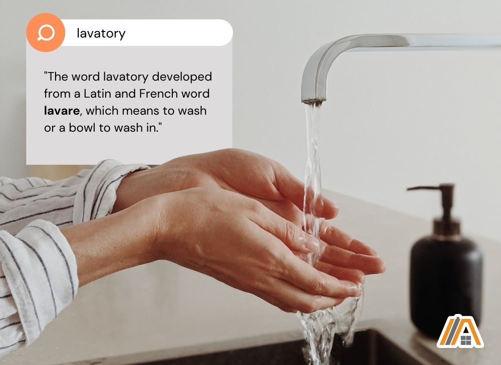 Woman-washing-her-hands-lavatory-developed-from-latin-and-french-word-_lavare